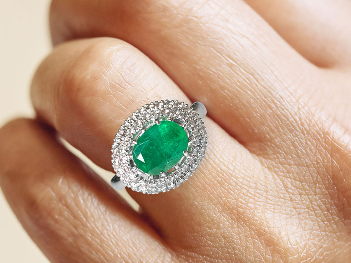 Emerald Rings for Engagement | Sheena Stone